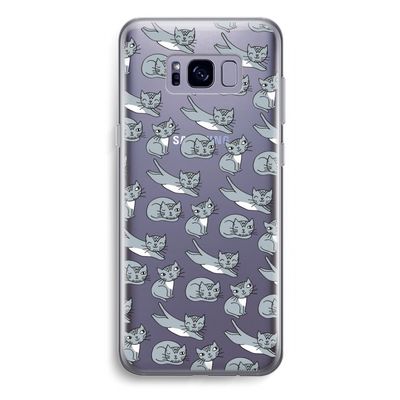 Poezen: Samsung Galaxy S8 Plus Transparant Hoesje