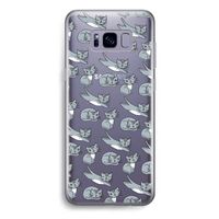 Poezen: Samsung Galaxy S8 Plus Transparant Hoesje