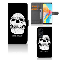 Telefoonhoesje met Naam OPPO A98 5G Skull Eyes - thumbnail