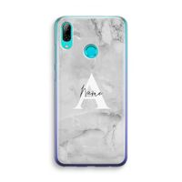 Ivory Marble: Huawei P Smart (2019) Transparant Hoesje