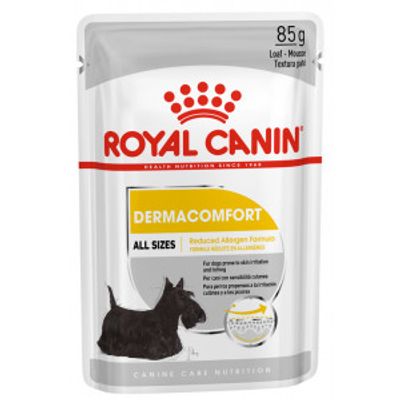 Royal Canin Dermacomfort natvoer hond (paté) 2 dozen (24 x 85 g)
