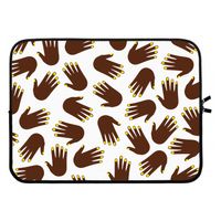 Hands dark: Laptop sleeve 15 inch