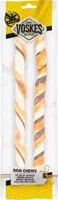 Voskes stick runderhuid, rund & kip 40cm, 2st - thumbnail