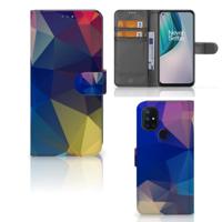 OnePlus Nord N10 | Book Case | Polygon Dark
