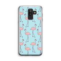 Anything Flamingoes: Samsung Galaxy J8 (2018) Transparant Hoesje