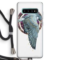 Golden Falcon: Samsung Galaxy S10 Plus Transparant Hoesje met koord