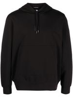 C.P. Company hoodie en coton stretch à patch logo - Noir - thumbnail