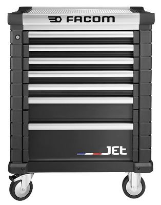 Facom Jet Gereedschapswagen 7 Laden M3 Zwart - JET.7NM3A - JET.7NM3A