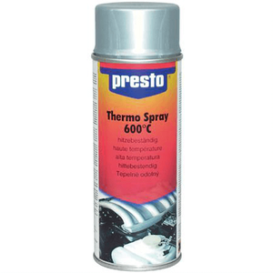 presto hittebestendige lak zwart mat 428726 400 ml