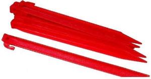 Outdoor tentharingen kunststof 30 cm 6 stuks