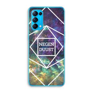 Negenduust ruimte: Oppo Find X3 Lite Transparant Hoesje