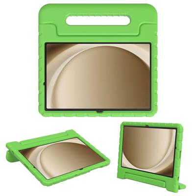 AccezzKidsproof Backcover met handvat Samsung Galaxy Tab A9 Plus Tablethoesje Groen