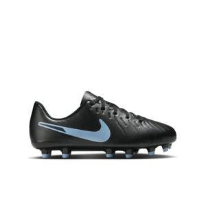 Nike Tiempo Legend 10 Club Gras / Kunstgras Voetbalschoenen (MG) Kids Zwart Lichtblauw