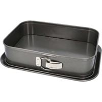 Rechthoekige bakvorm met uitneembare bodem - BIRKMANN - EASY BAKING - Koolstofstaal - Antiaanbaklaag - 34 x 23,5 x 8 cm
