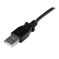 StarTech.com 1 m mini USB-kabel A-naar-mini-B met opwaartse hoek - thumbnail