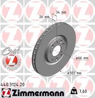 Remschijf Coat Z 440312420