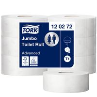 Toiletpapier Tork Jumbo T1 advanced 2-laags 360m wit 120272 - thumbnail