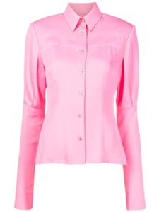 Gloria Coelho chemise à manches longues - Rose