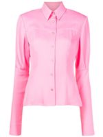 Gloria Coelho chemise à manches longues - Rose