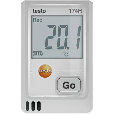 testo 0572 1741 01 174 H Temperatuur datalogger, Vocht datalogger Te meten grootheid Temperatuur, Luchtvochtigheid -20 tot 70 °C 0 tot 100 % Hrel