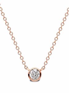 Pragnell collier en or rose 18ct à pendentif orné de diamants