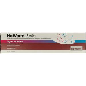 No worm pasta hond/kat 25ml