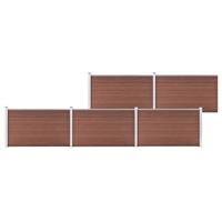 Schutting 872x106 cm HKC bruin