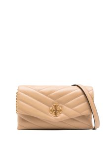 Tory Burch sac à bandoulière Kira en cuir matelassé - Tons neutres