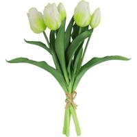 Kunstboeket Tulipa wit