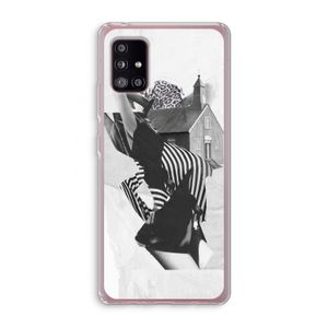 House: Samsung Galaxy A51 5G Transparant Hoesje