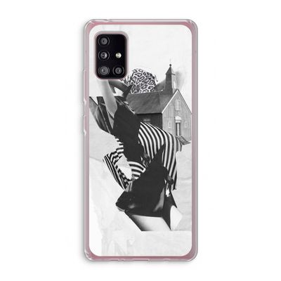 House: Samsung Galaxy A51 5G Transparant Hoesje