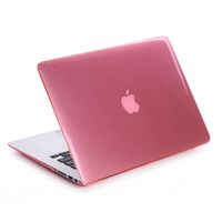 Lunso MacBook Pro 13 inch (2012-2015) cover hoes - case - Glanzend Lichtroze - thumbnail