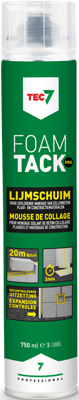 TEC7 Foamtack Montageschuim 750ml