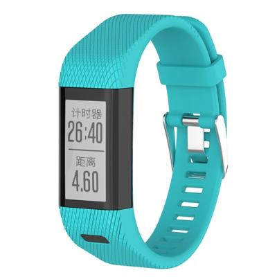 Smart Watch silicone polsband horlogeband voor Garmin Vivosmart HR + (mintgroen)