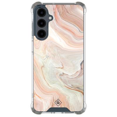 Samsung Galaxy A16 shockproof hoesje - Marmer waves