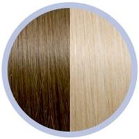 Lisap Seiseta Invisible Clip-on 50-55cm Extensions 10/20 Dark Ash Blonde/Ultra Very Light B 1Stuks