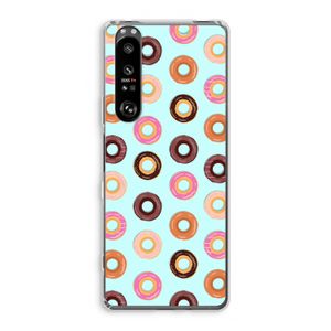 Donuts: Sony Xperia 1 III Transparant Hoesje