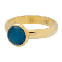 iXXXi Vulring Cat Eye Blue 10 mm Goud