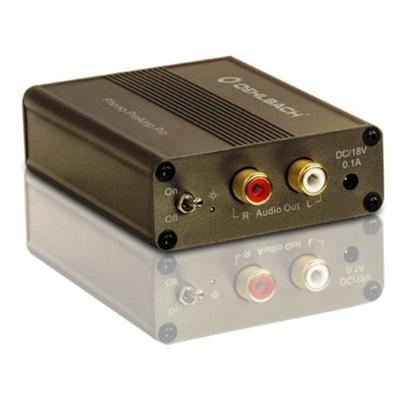 Oehlbach PHONO PREAMP PRO DAC versterker Bruin
