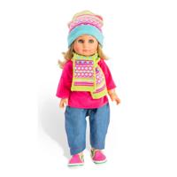 Heless poppen muts en sjaal, 38-45 cm