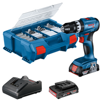 Bosch GSB 18V-45 Accuschroefklopboormachine | 2X2,0Ah accu + lader - 06019K3306 - thumbnail