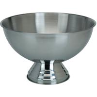 Excellent Houseware Champagnekoeler - op voet - rvs - 39x24 cm