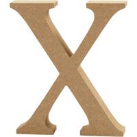 Creativ Company Letter, x, h: 8 cm, dikte 1,5 cm, 1 stuk