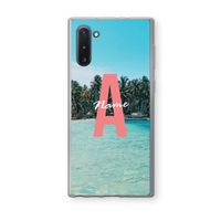 Pacific Dream: Samsung Galaxy Note 10 Transparant Hoesje Pacific Dream: Samsung Galaxy Note 10 Transparant Hoesje