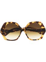 Vivienne Westwood lunettes de soleil à monture oversize - Marron - thumbnail