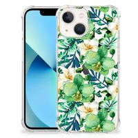 iPhone 13 mini Case Orchidee Groen - thumbnail