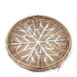 Rivièra Maison Rattan Dienblad Snowflake