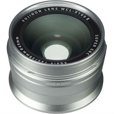 Fujifilm WCL-X100 II Wide Conversion Lens zilver