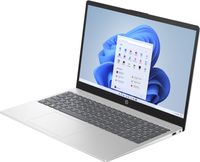 HP 15-fc0050nd 7520U Notebook 39,6 cm (15.6") Full HD AMD Ryzen™ 5 8 GB LPDDR5-SDRAM 512 GB SSD Wi-Fi 6 (802.11ax) Windows 11 Home Zilver - thumbnail