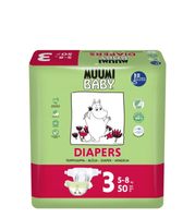 Muumi Baby Eco luiers maat 3 midi 5-8kg (50 st) - thumbnail